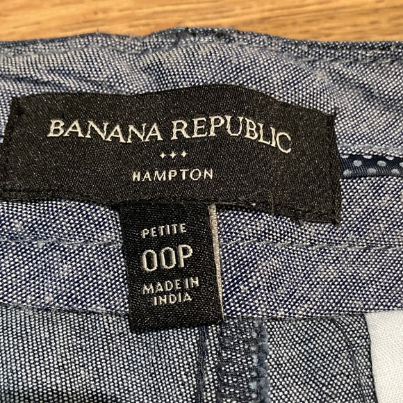 Banana Republic Hampton Chambray short 00P - Picture 3 of 5